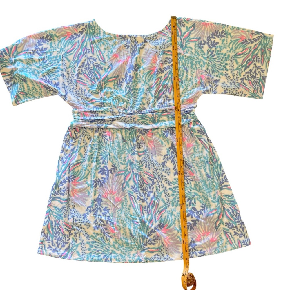 Lilly Pulitzer Parigi Boat Neck Romper Via Del Mar XL - Picture 8 of 11